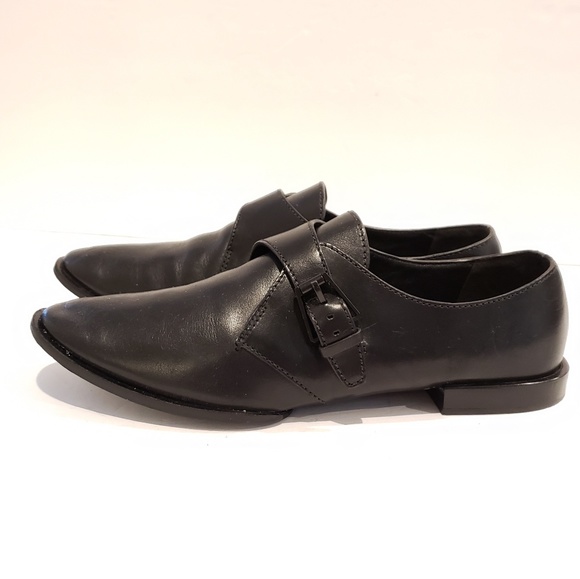 Alexander Wang Shoes - Alexander Wang black leather flats size 39.5